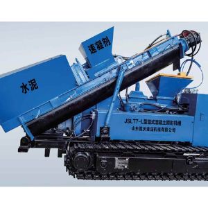 JSLT7-L 型濕式混凝土噴射機（履（lǚ）帶一體機）